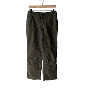 The North Face Women's Size 6 Zip Pocket Green Hiking Pants